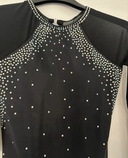 Women’s/girls Figure Skating Competition Dress Size 8-10 Uk