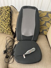 HoMedics SBM-300HA-3GB Shiatsu Back Massager with Heat - Black excellent condit 