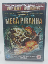 SEALED New DVD B-Movie Horror - MEGA PIRANHA - Region 2 - NEW SEALED