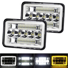 2X 4x6inch Square LED