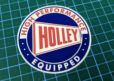 Holley Equipped Sticker Decal Hot Rod Classic American Car Retro