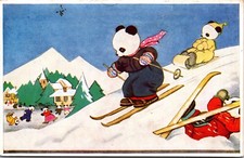 Peggy Wickham artwork Postcard