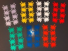 Veloviz Reflective SPLAT SPLASH Bicycle Motorcycle Bike Helmet Stickers - Medium