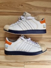Super Rare Adidas Superstar 'I Love NY' Size US 10 UK 9.5 35TH Anniversary Used