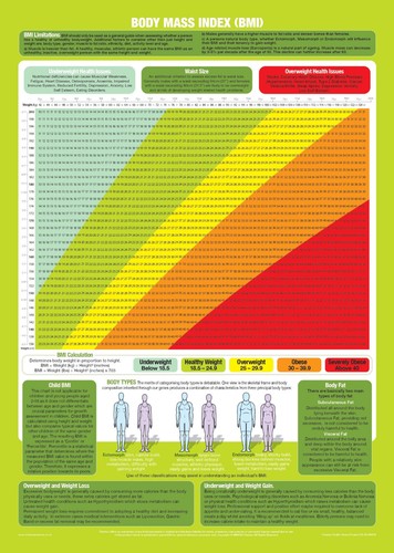 Bmi poster body - body, mass