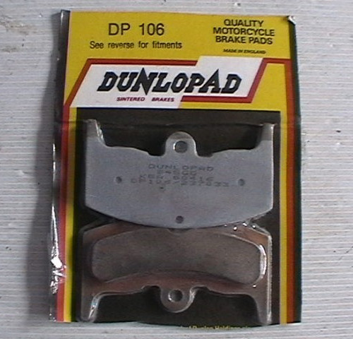 Dunlopad dp106 sintered ebc - dunlopad,