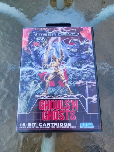 Sega mega drive pal ghouls - sega,
