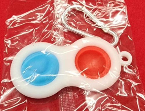 Red blue button - red/blue,
