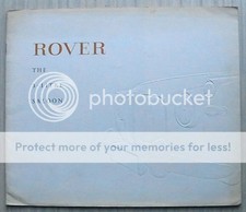 ROVER 3 LITRE SALOON Car Sales