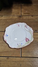 Romantic Vintage 1930s Tudor Shape China Plate - Standard China Chapmans Ltd