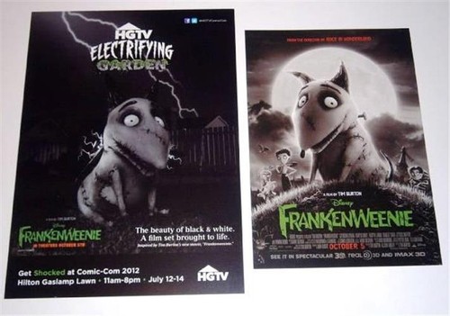 Disney frankenweenie promo - disney,