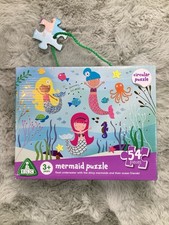 ELC Mermaid Puzzle 54 Piece Circular Jigsaw Puzzle Complete Set Age 3+