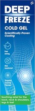Deep Freeze - Pain Relief Cold Gel, Fast Acting, Targeted Cooling, 100 g Tube