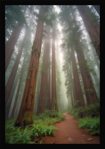 Soft forest path - soft,