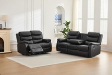 Venice Electric Recliner 3+2 seater Sofa-3 and 2 seater-Leather Sofa 3+2 Seater