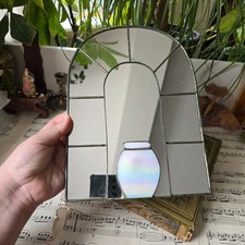 Vintage nouveau stained glass
