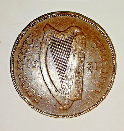 Irish one penny 1931 - irish,
