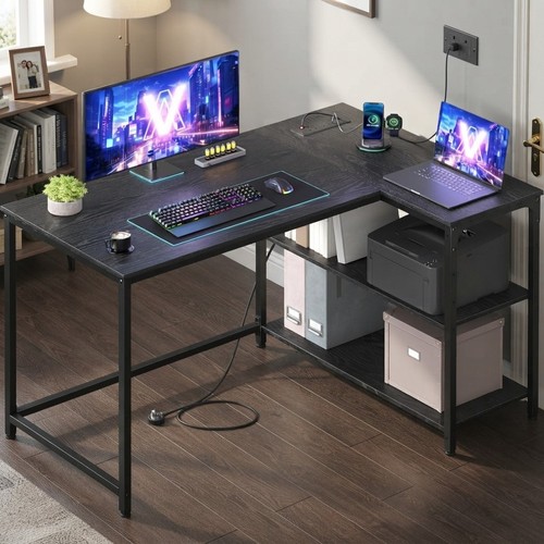 Vasagle shaped corner - l-shaped, desk