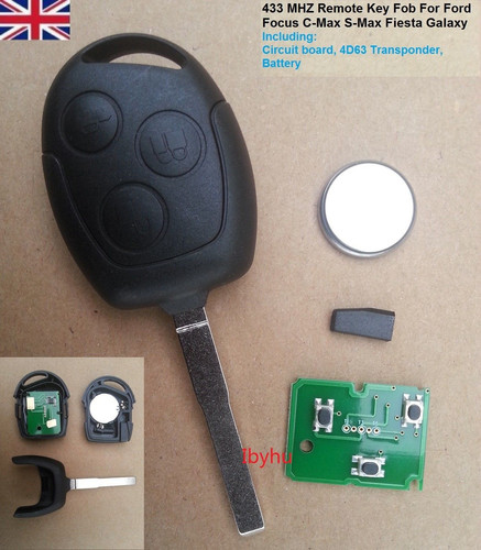 3button remote car key - remote, fob