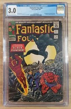 Fantastic Four #52 (Marvel, 1966) CGC 3.0 - 1st App Black Panther