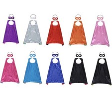 Satin kids capes Fancy Dress