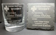 Prescription Whisky Glass &