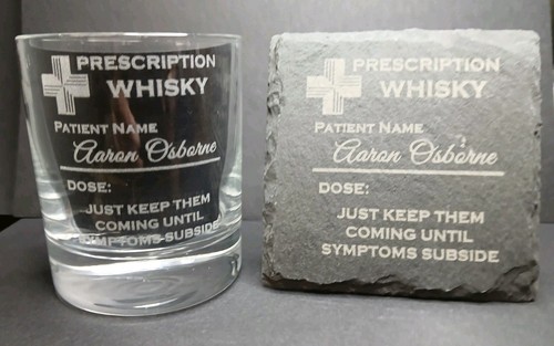Prescription whisky glass - prescription,