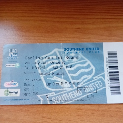 Ticket 2011 2012 - :, 9/8/2011