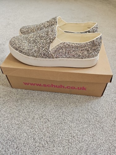 Schuh silver glittet - silver, pumps