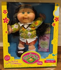 BRAND NEW - 2011 CABBAGE PATCH "PREPPY GIRL" DOLL - BRUNETTE/GREEN EYES - SEALED