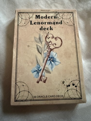 Modern lenormand deck - modern,