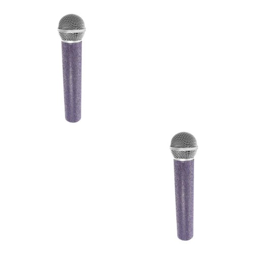 2pcs fake microphone prop - fake,
