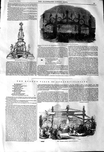 Original old antique print - original,