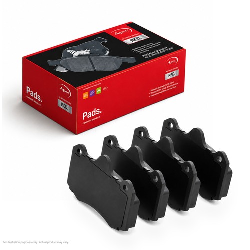 Apec front brake pads - front, tvr