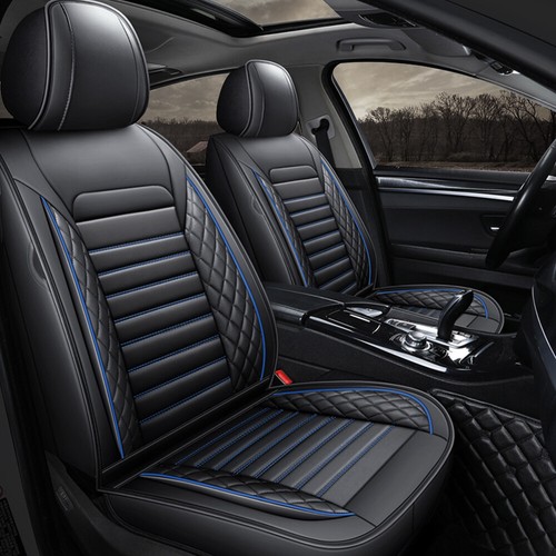 Leather car seat cover set - leather,