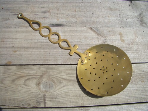 Large vintage solid brass - vintage,