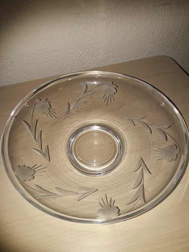 Gleneagles crystal low bowl - crystal,