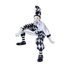 Clown Doll Porcelain Harlequin