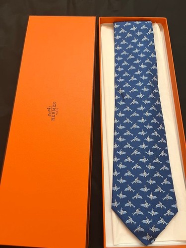 Hermes neck tie new - new, unused