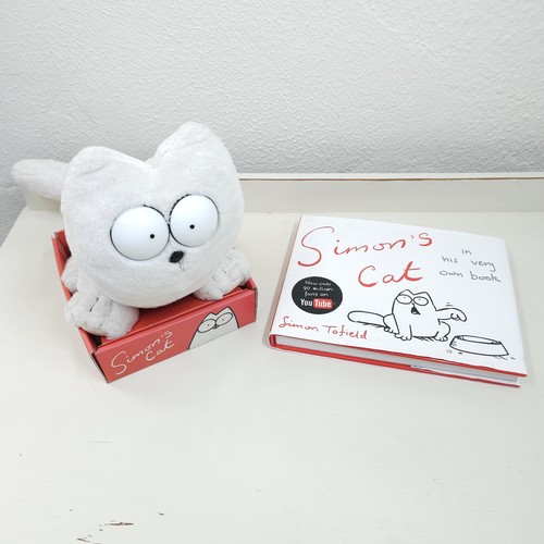 Official simons cat plush - official,