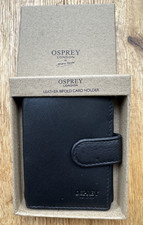 Osprey Black Nappa Leather
