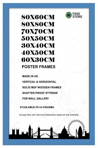 Modern blue 80x60 - 80x80, 70x70
