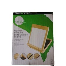 Daler Simply Artists Table Easel Storage Box (store pastels oil acrylic paint) 