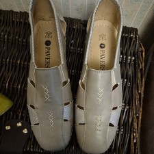 Pavers Ladies Flat Beige