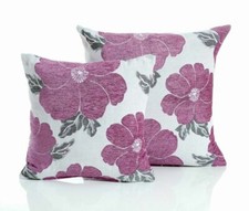 Set of 2 Chenille Mauve Pink