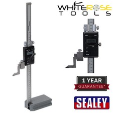 Sealey Digital Height Gauge 0-300mm(0-12") LCD Display Metric/Imperial