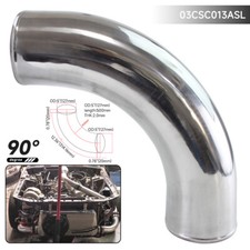 127mm 5.0" inch 90 Degree Elbow Aluminum Turbo Intercooler Pipe Piping Tubing SL