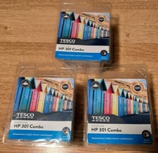 THREE TESCO BLACK & COLOUR