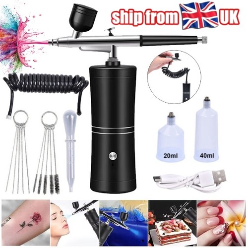 Mini airbrush compressor - compressor, set