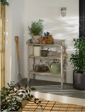 WOODEN GREENHOUSE POTTING WORK